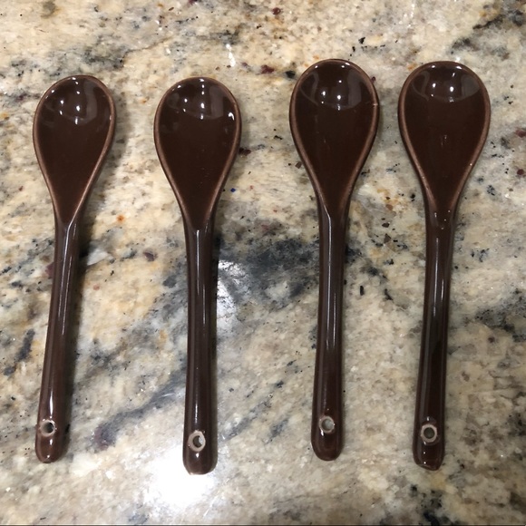 4- 16oz mugs with spoons NEW - Picture 4 of 4